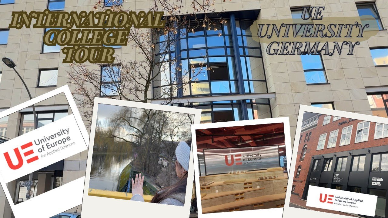 A Day In Germany University🇩🇪 | UE University Berlin |Last Day Of College | International Student |