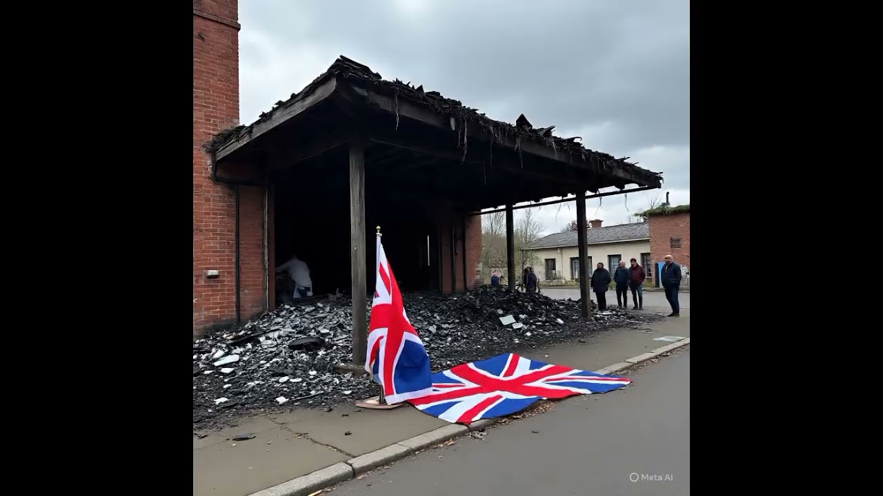 UK Mosque Set on Fire While Worshippers Were Inside | Hate Crime Sparks Fear Across Britain 🇬🇧🔥