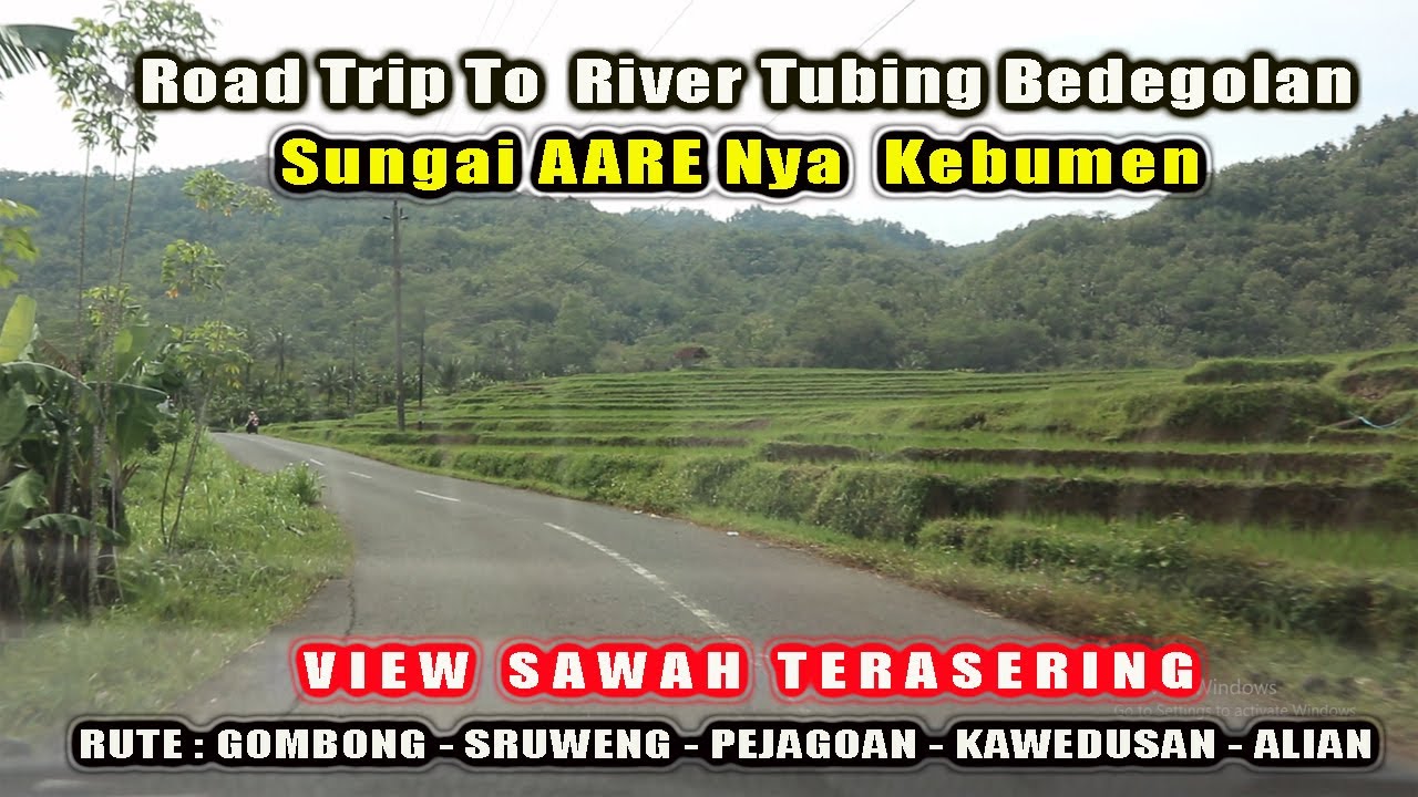 Perjalanan Ke Sungai Aare nya Kebumen | River Tubing Sendang Dalem Bedegolan