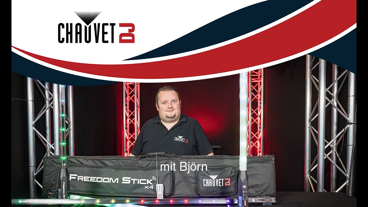 CHAUVET DJ Freedom Sticks X4
