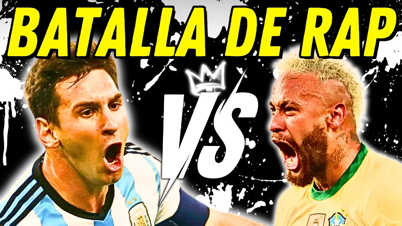 NEYMAR vs MESSI – BATALLA de RAP entre AMIGOS y RIVALES
