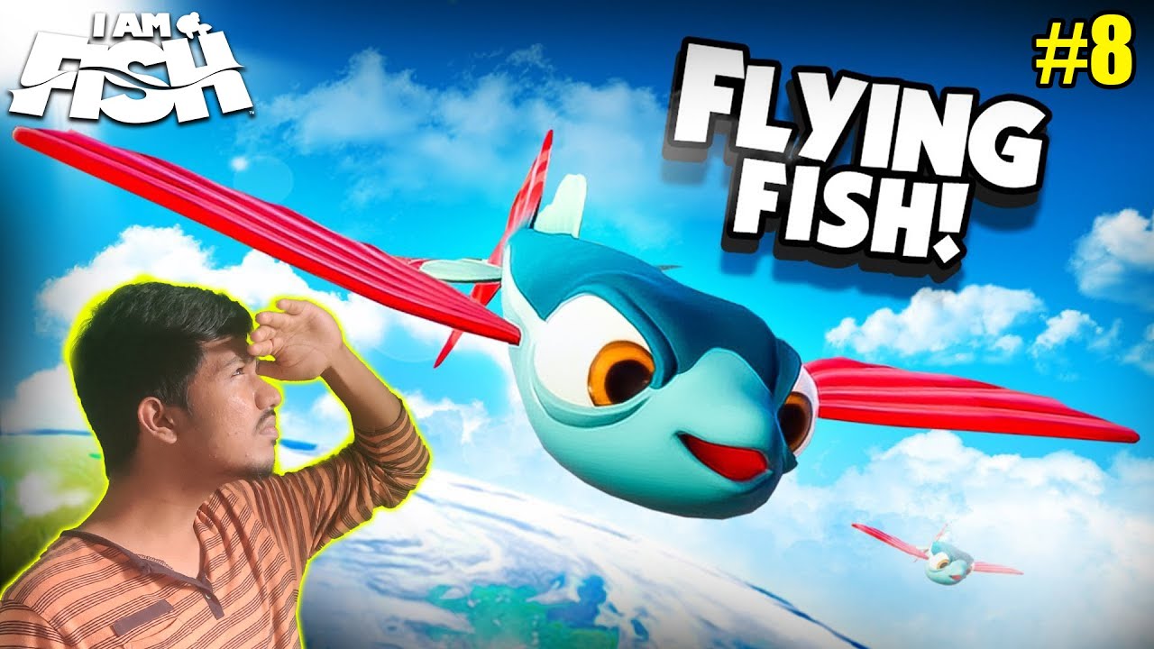 பறக்குறோம் ! with Blue Fish - I Am Fish Gameplay in Tamil - Part 8 | Games Bond