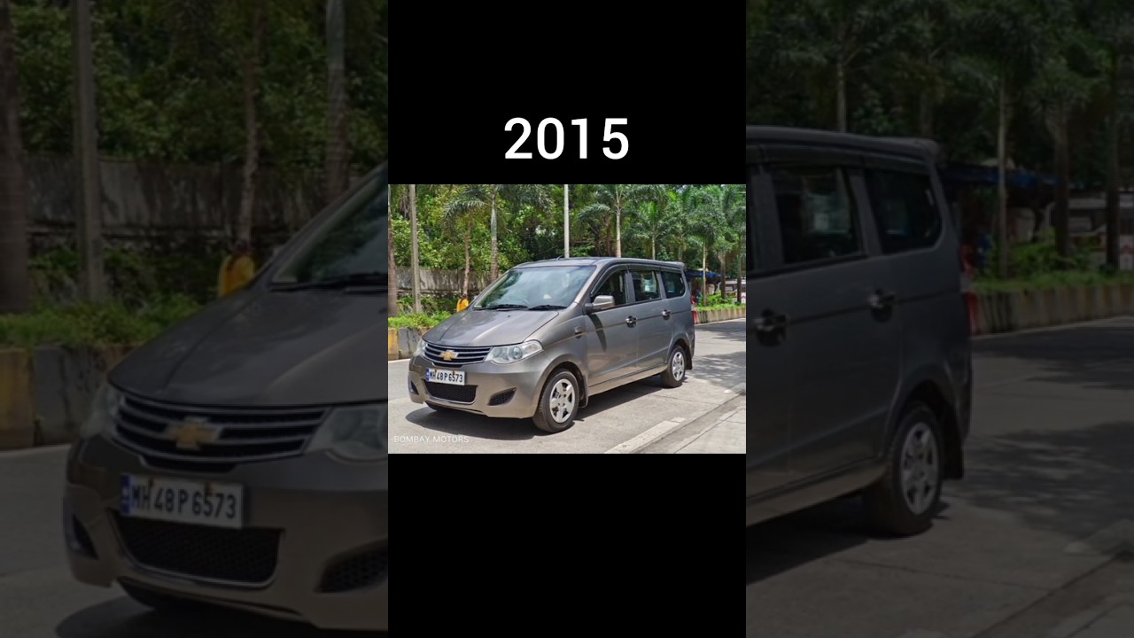 evolution of chevrolet enjoy (2013~2015) #shorts #chevrolet #enjoy #allcaravailable
