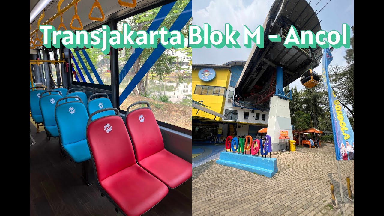 BLOK M ANCOL NAIK TRANSJAKARTA 1W TERBARU VIA TOL PAKE BUS LISTRIK BARU DAMRI ZHONGTONG