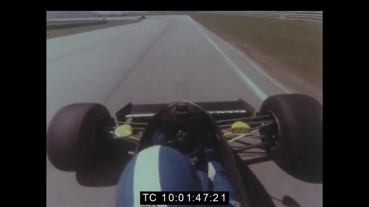 Derek Warwick onboard camera Jacarepaguá 1984 (out lap)