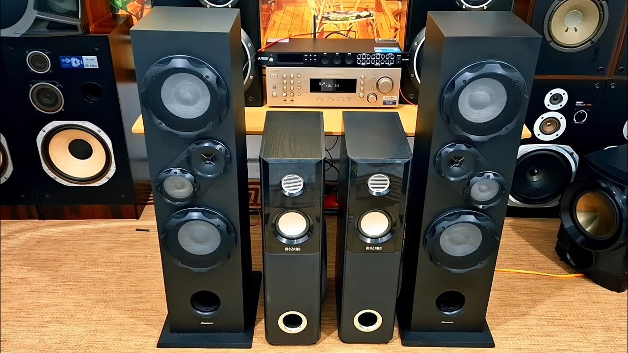 Hơn triệu 1 cặp. Loa cây Pioneer hàng xuất Châu Âu 300w, karaoke nghe nhạc cực hay 03598.12368