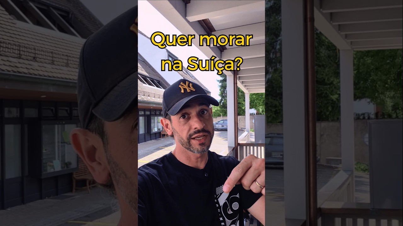 Ir morar na Su&iacute;&ccedil;a com passaporte europeu? Veja o que a prefeitura me falou