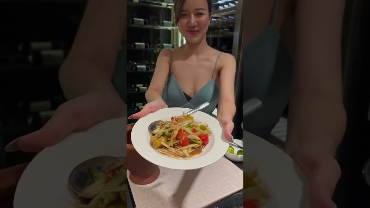 น้ำอิงตำส้มตำกินเอง ที่บ้าน