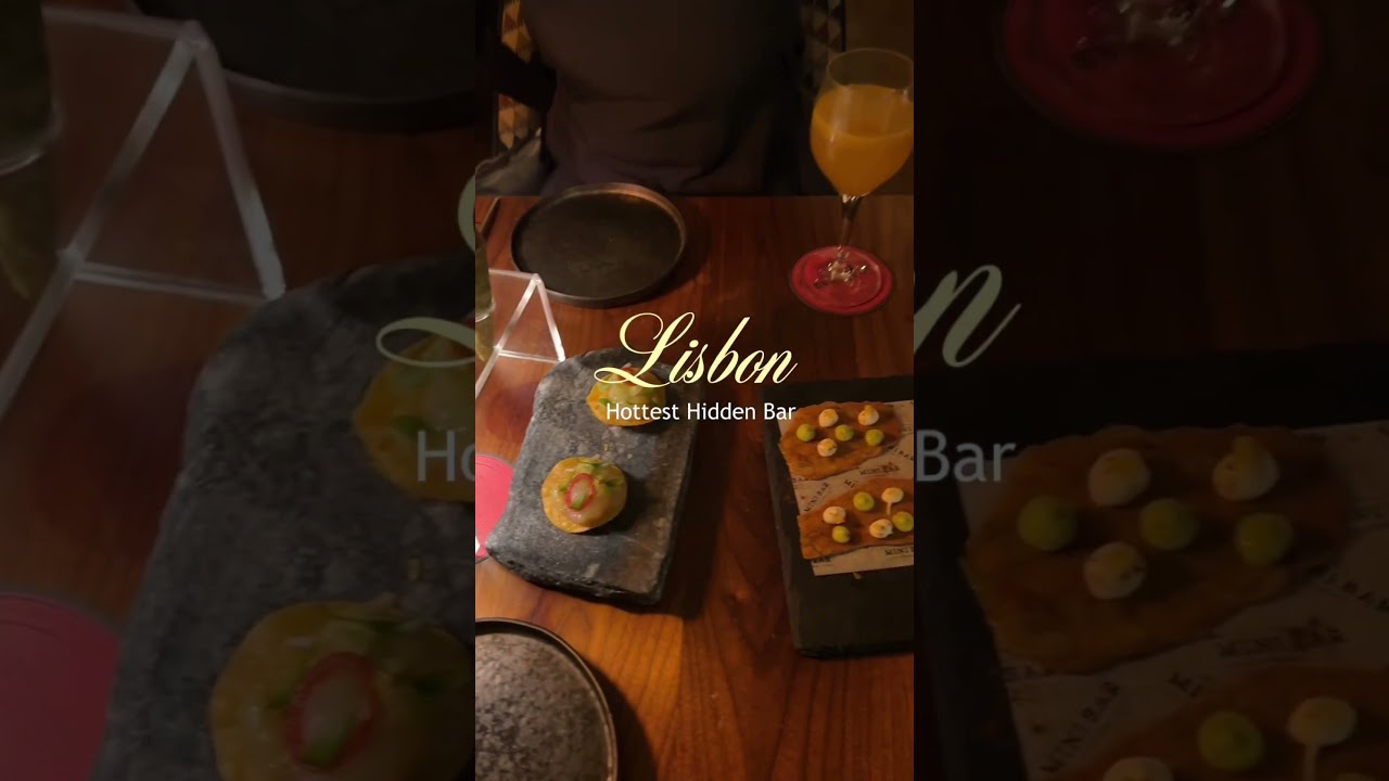 Lisbon&rsquo;s Hottest Hidden Bar - Mini Bar by Jose Avillez #lisboa #lisbontravel #portugaltravel