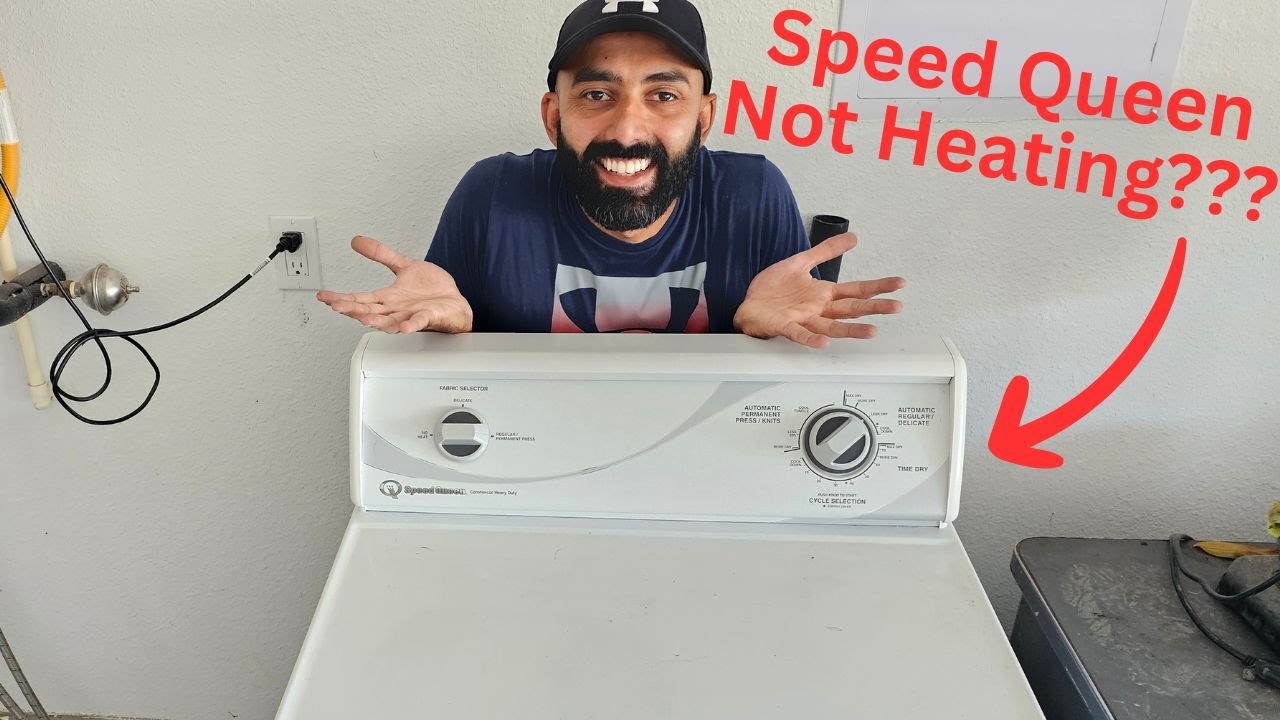 Ремонт электросушилки Speed ​​Queen, которая не нагревается!