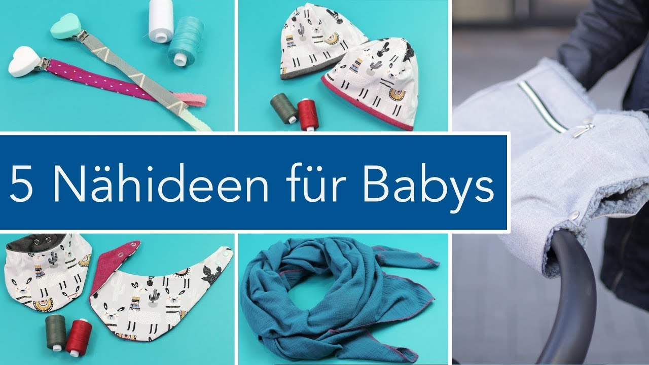 5 Last Minute Baby Geschenke nähen