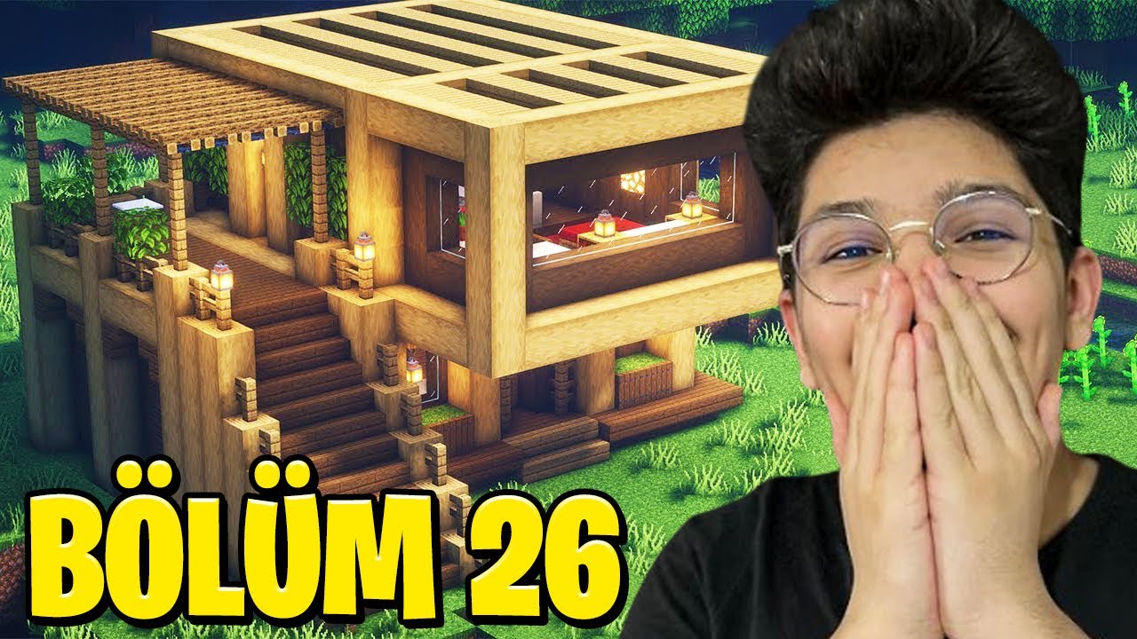 NARUTO'NUN HAYALİNDEKİ EVİ YAPTIK 😊 MİNECRAFT 26. BÖLÜM
