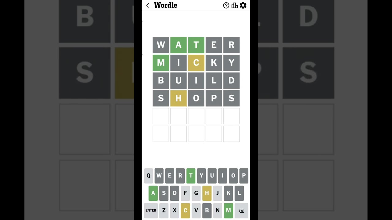 Wordle! for 20/2/2024 #976 | Wordle Today Solve | #wordle #nytcrosswordanswers #Blue7