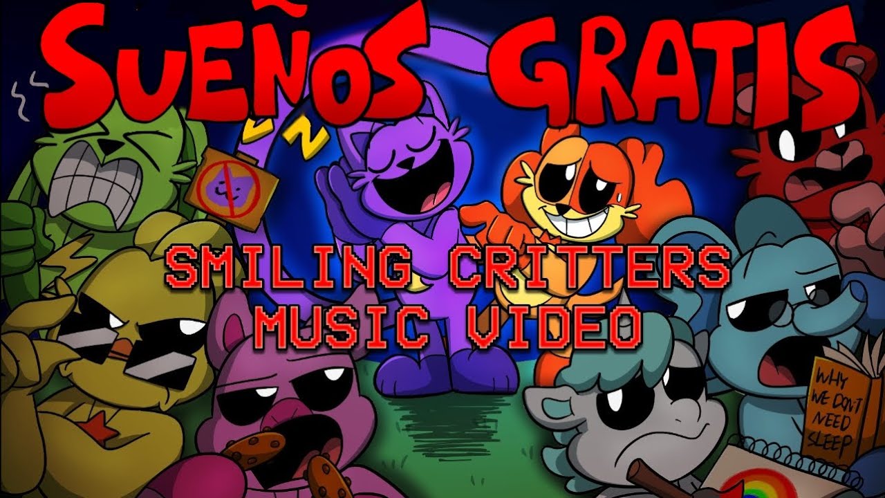 Give A Rest Cover Español Smiling critters music video