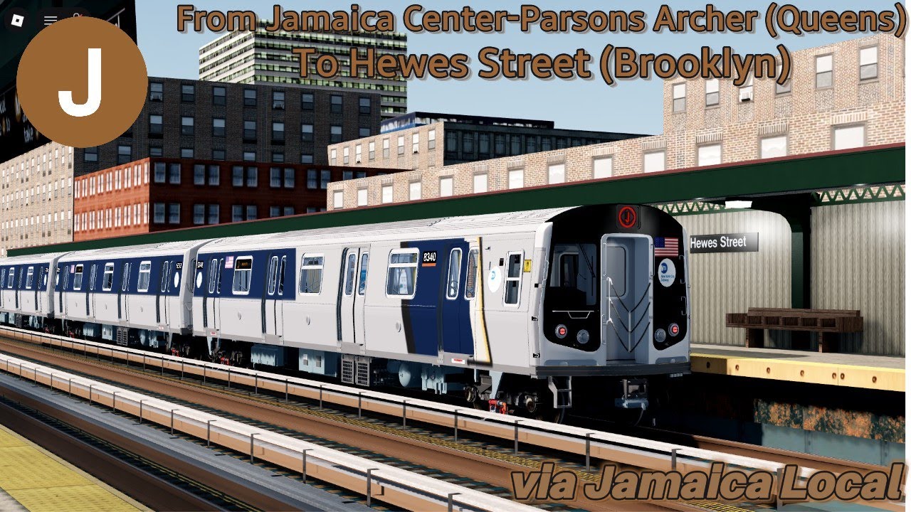 MTA NYCT R160A Cuomo (J) From Jamaica Center To Hewes Street | BMT Eastern Division