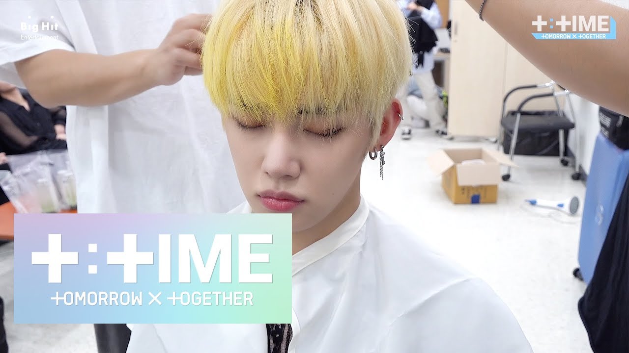 [T:TIME] YEONJUN's Neon Hair - TXT (투모로우바이투게더)