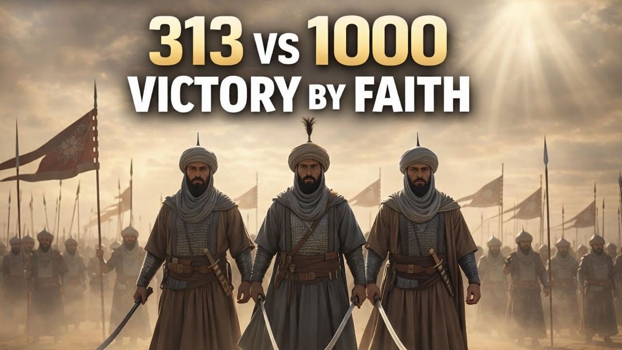 313 vs 1000 Jang e Badar Ka Waqia , Ghazwa-e-Badr Documentary