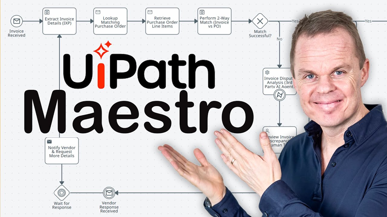 Оркестровка агентного ИИ с помощью UiPath Maestro