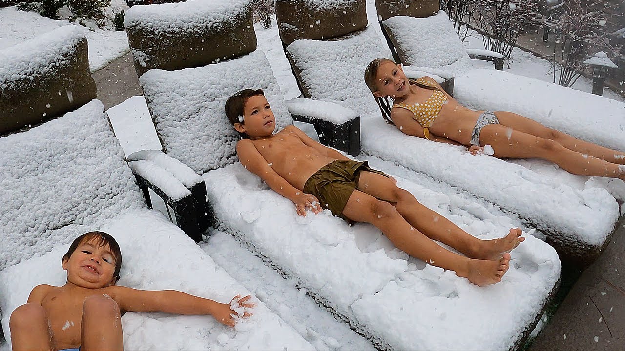 WHO WILL LAST THE LONGEST?? KIDS POLAR PLUNGE CHALLENGE! Our Final 24 Hours in Lake Tahoe.