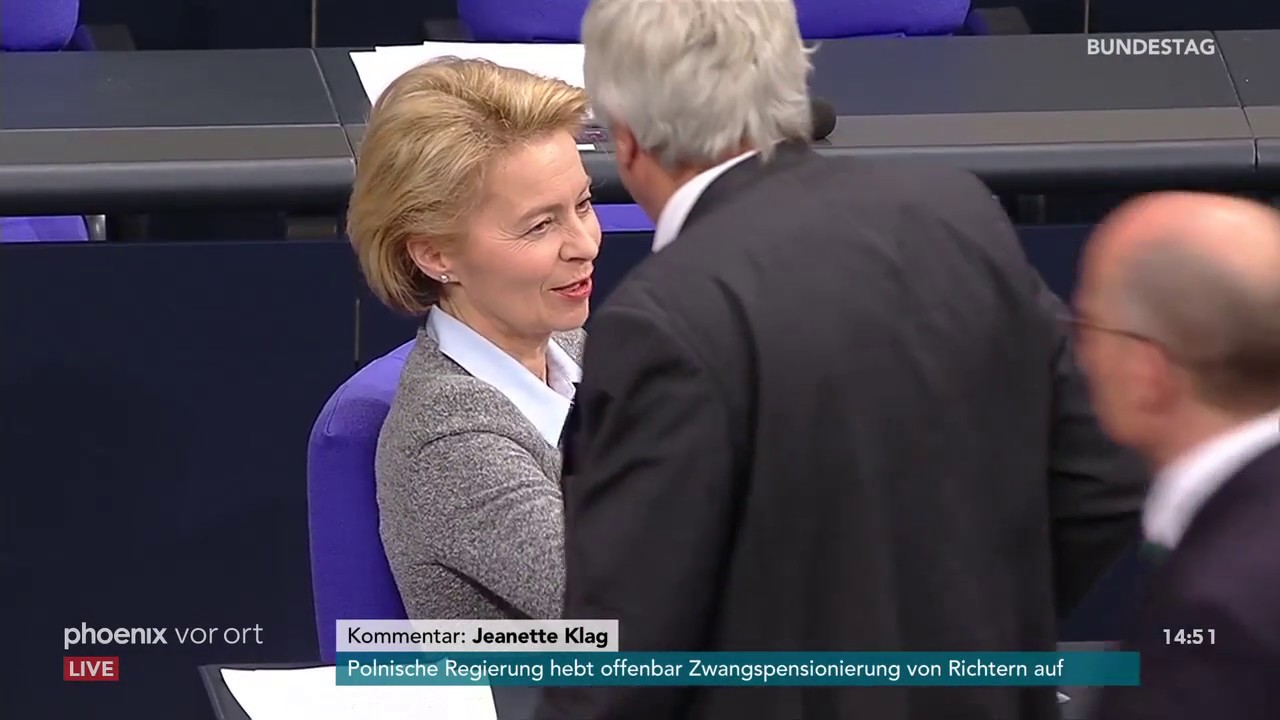 Haushaltswoche im Bundestag: Etat f&uuml;r das Verteidigungsministerium vom 21.11.2018