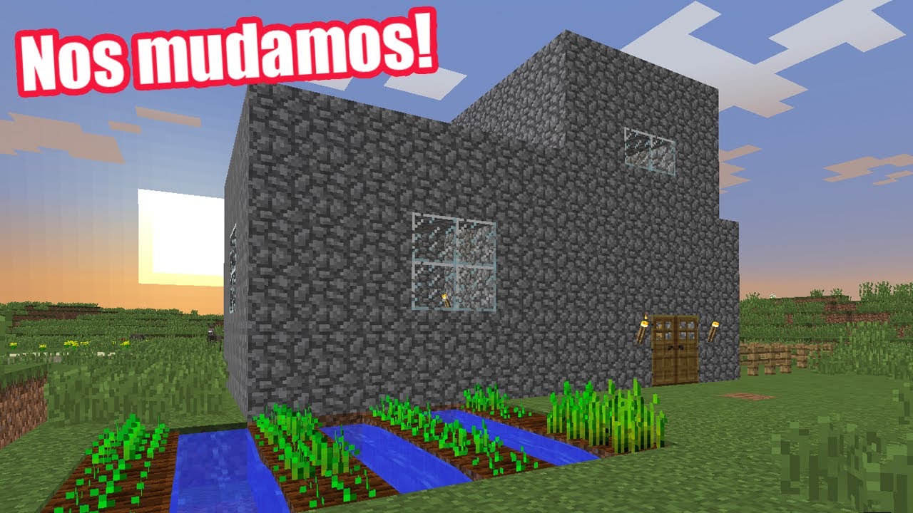MUDAMOS DE CASA!!! (MINECRAFT) #6