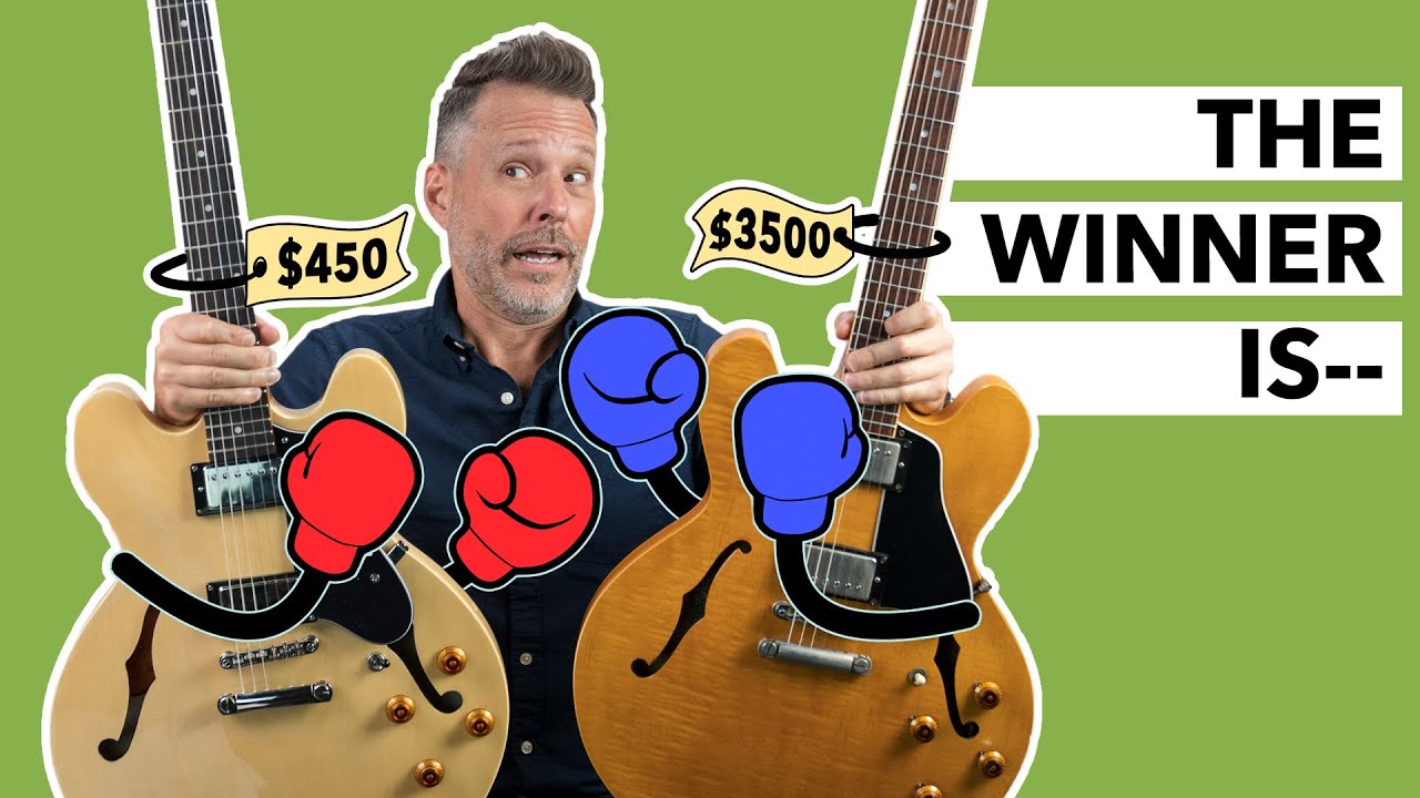 Gibson 335 Dot vs Epiphone Dot