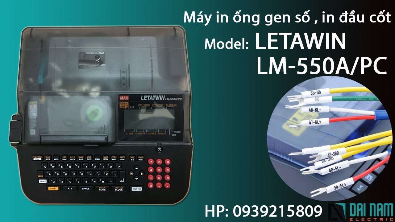Hướng dẫn sử dụng m&aacute;y in đầu cốt lm550A max