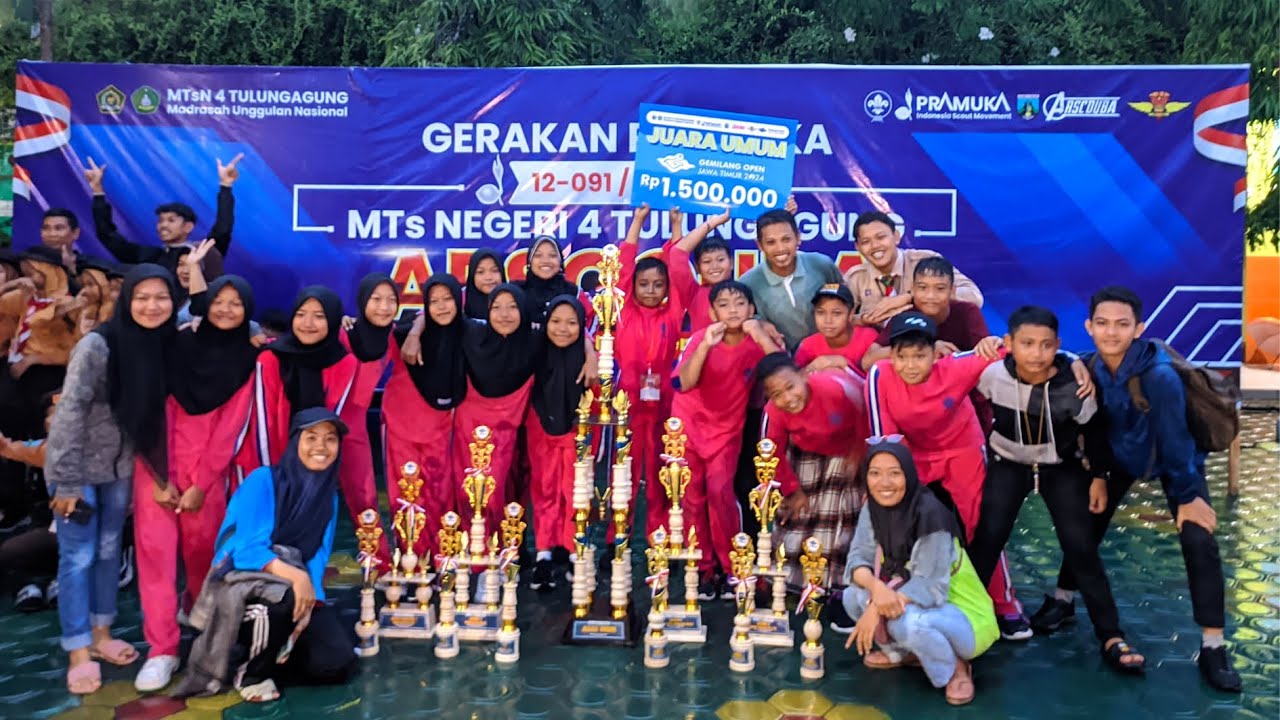 Performa MI Al Azhaar Bandung dalam Lomba Gemilang Open Jawa Timur 2024 di MTs Negeri 4 Tulungagung