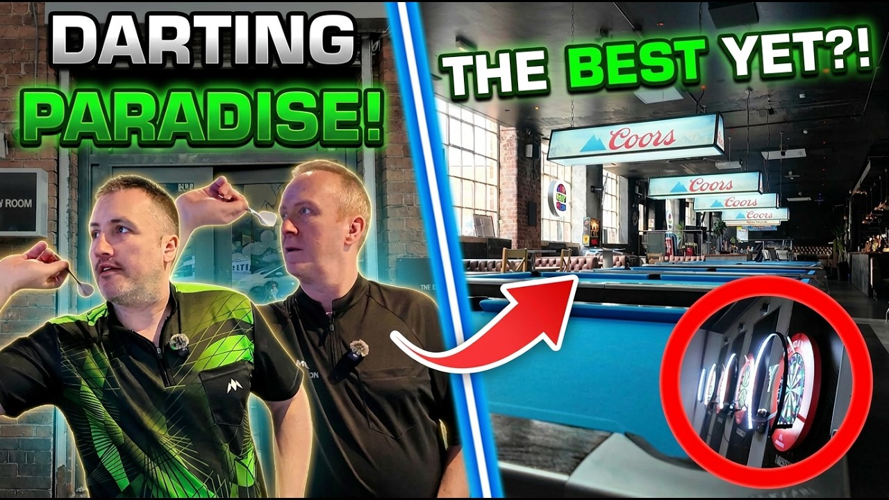 AMAZING Darts Venue! - Rate My Oche Series 5 Episode 9