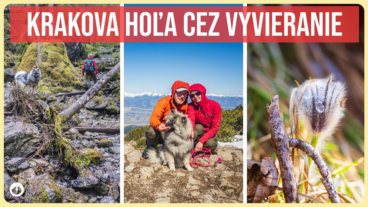 Opustenou roklinou Vyvieranie na Krakovu hoľu