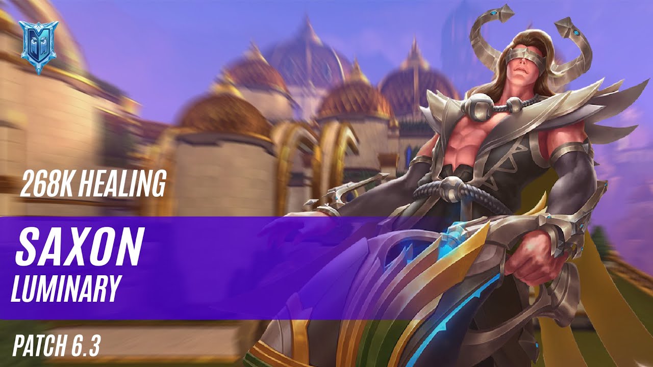 268K HEALING SAXON JENOS PALADINS COMPETITIVE (PATCH 6.3) LUMINARY