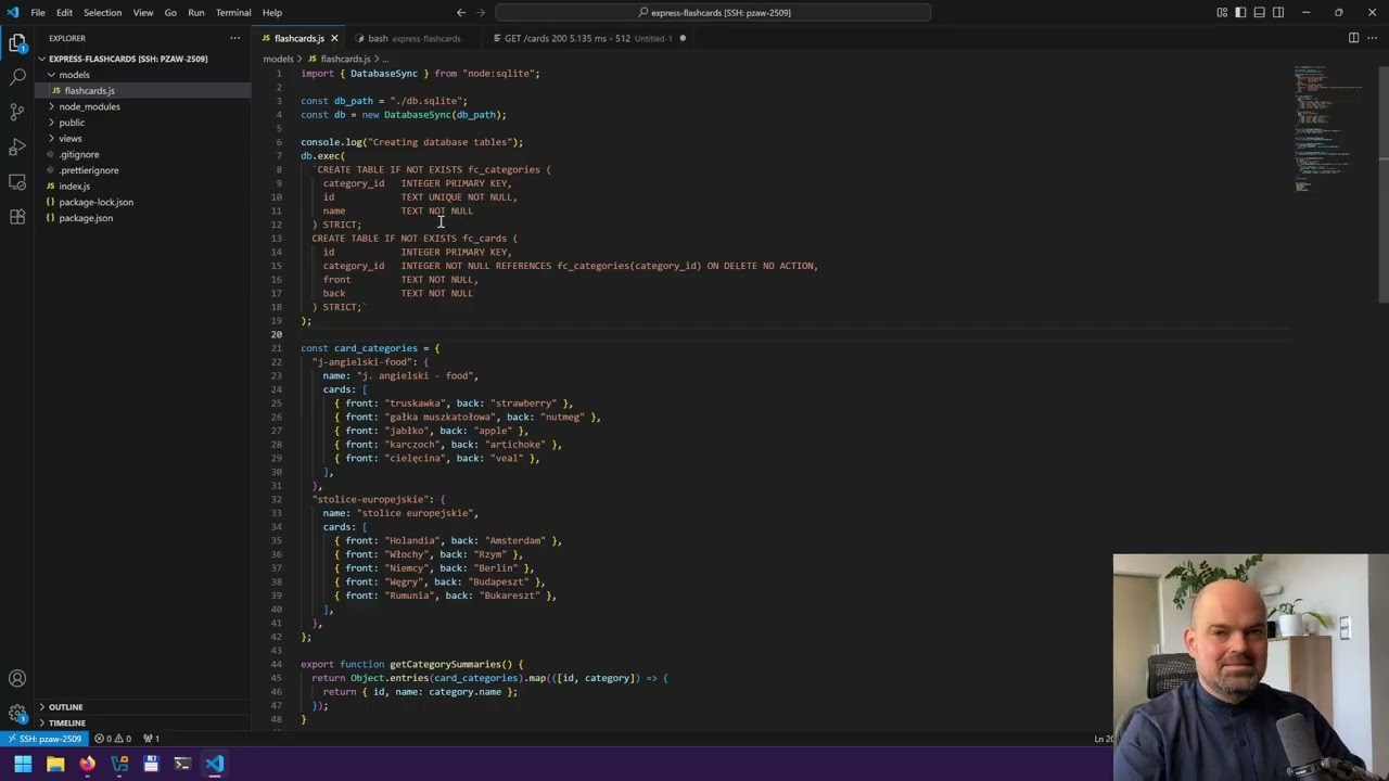 PZAW lekcja 8: Persystencja danych z SQLite