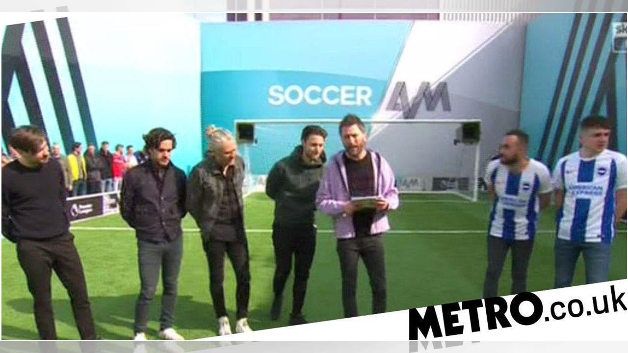 VIDEO: Soccer AM fans baffled as presenter John Fendley makes awkward 'nosebag' joke