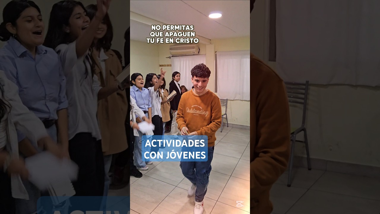 Din&aacute;mica con los j&oacute;venes #Dios #Fe #motivation #jovenescristianos