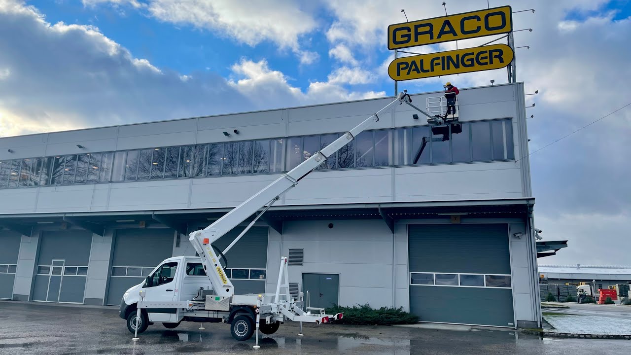 GRACO X PODNOŚNIK KOSZOWY PALFINGER P 220 BK X MERCEDES-BENZ SPRINTER 315 CDI 4x2