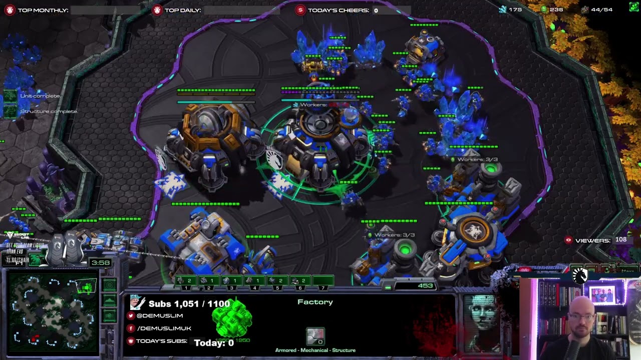 [14.10.23] StarCraft 2: 1v1 (FPVOD) DeMusliM (T) vs (P) [2 Games]