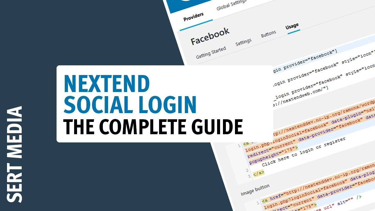 Nextend Social Login Tutorial 2020 - How To Setup Nextend Social Login for WordPress - Social Login