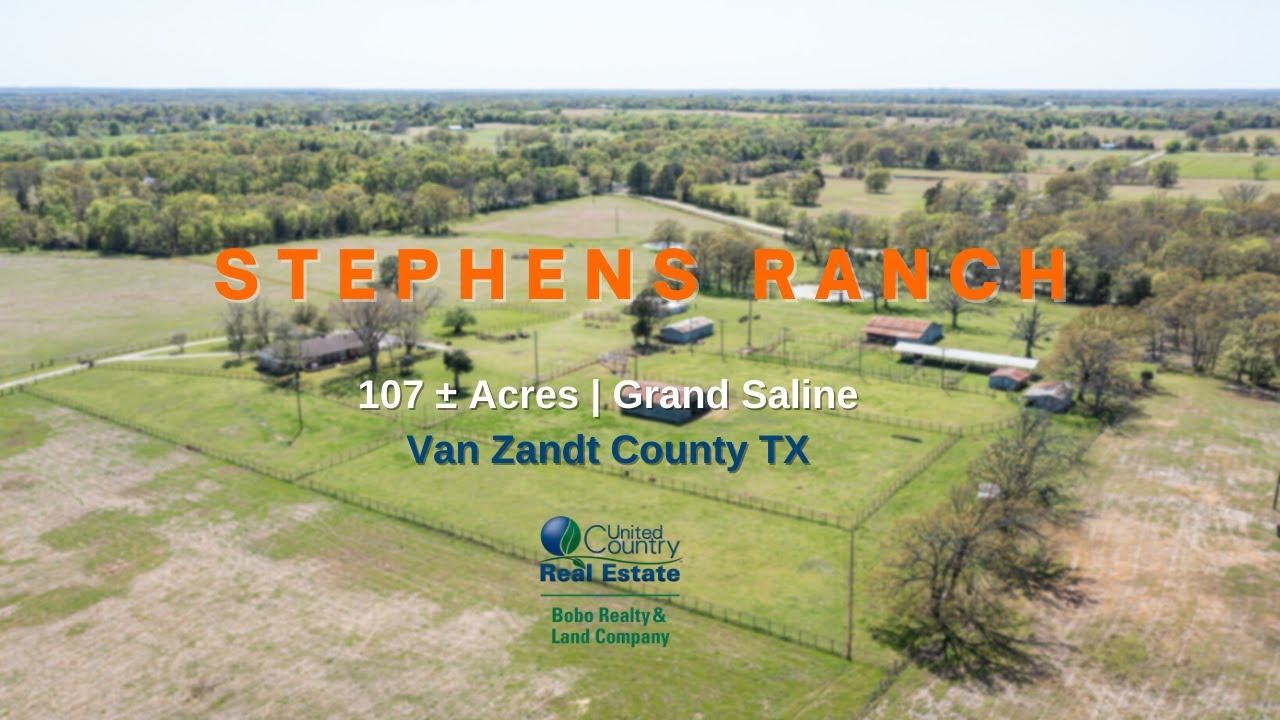 SOLD! East Texas Cattle and Horse Ranch for Sale Grand Saline TX | East Texas Real Estate