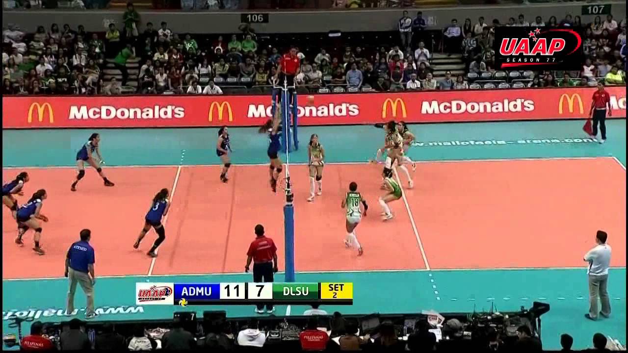 UAAP 77 Women's Volleyball: DLSU vs ADMU Game Highlights
