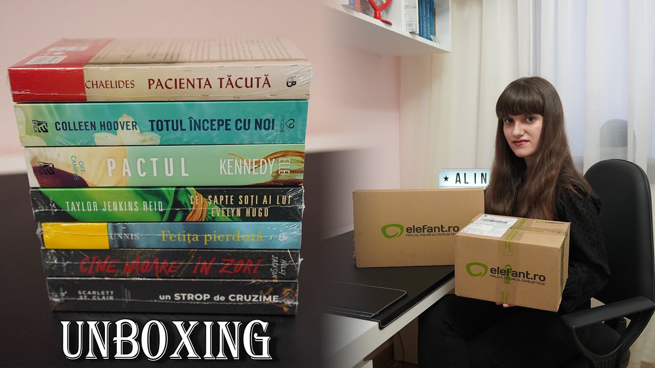 UNBOXING || Noi cărți de citit