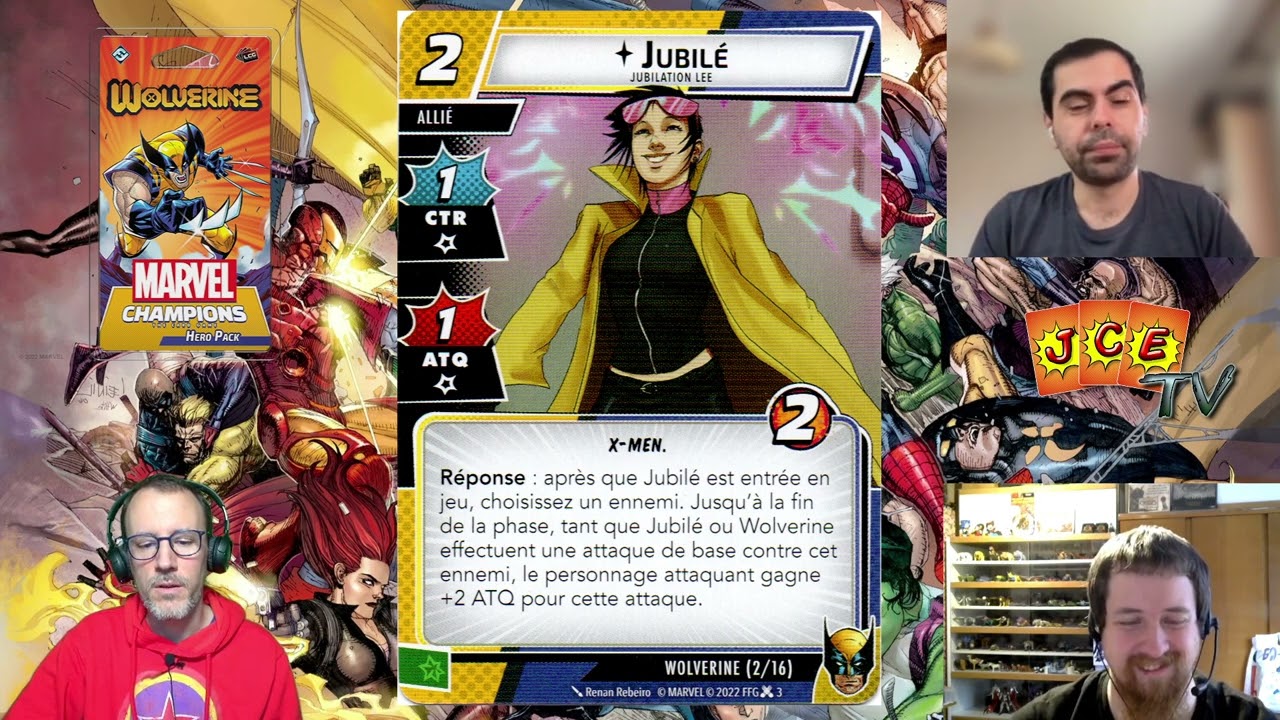 [Open the box] Wolverine [Marvel Champions JCE TV]