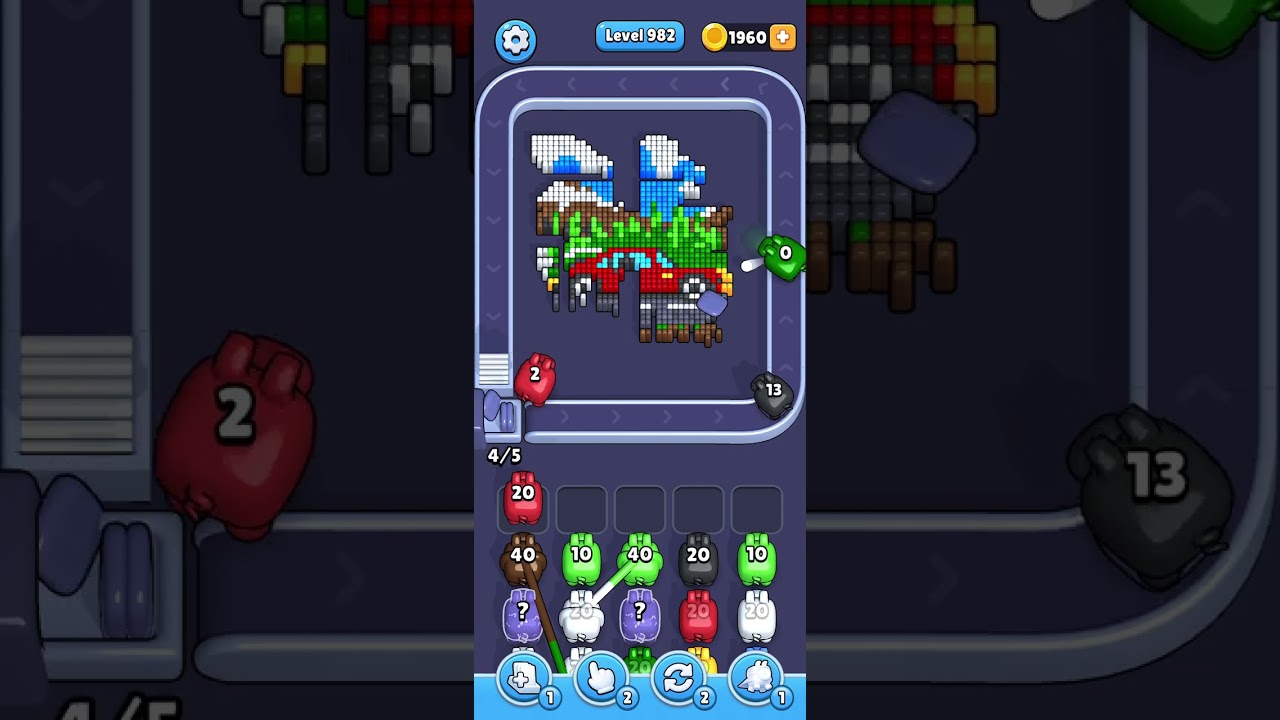 Pixel Flow 833 Red Car