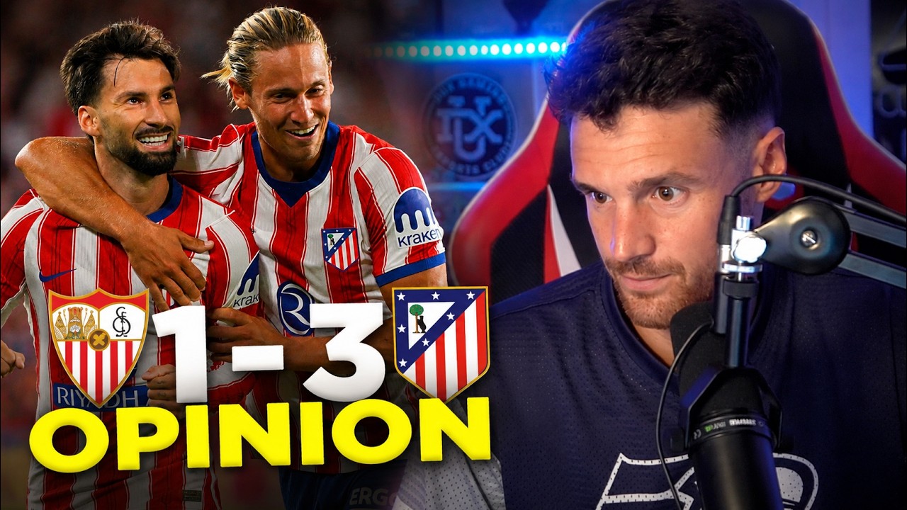 EL ATL&Eacute;TICO DE MADRID GANA 1-3 CONTRA EL SEVILLA
