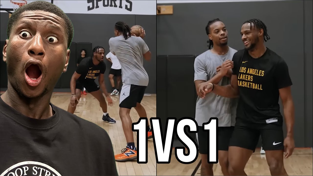 BRONNY JAMES DÉTRUIT DARIUS GARLAND EN 1VS1 ! ROOKIE DE L’ANNÉE????