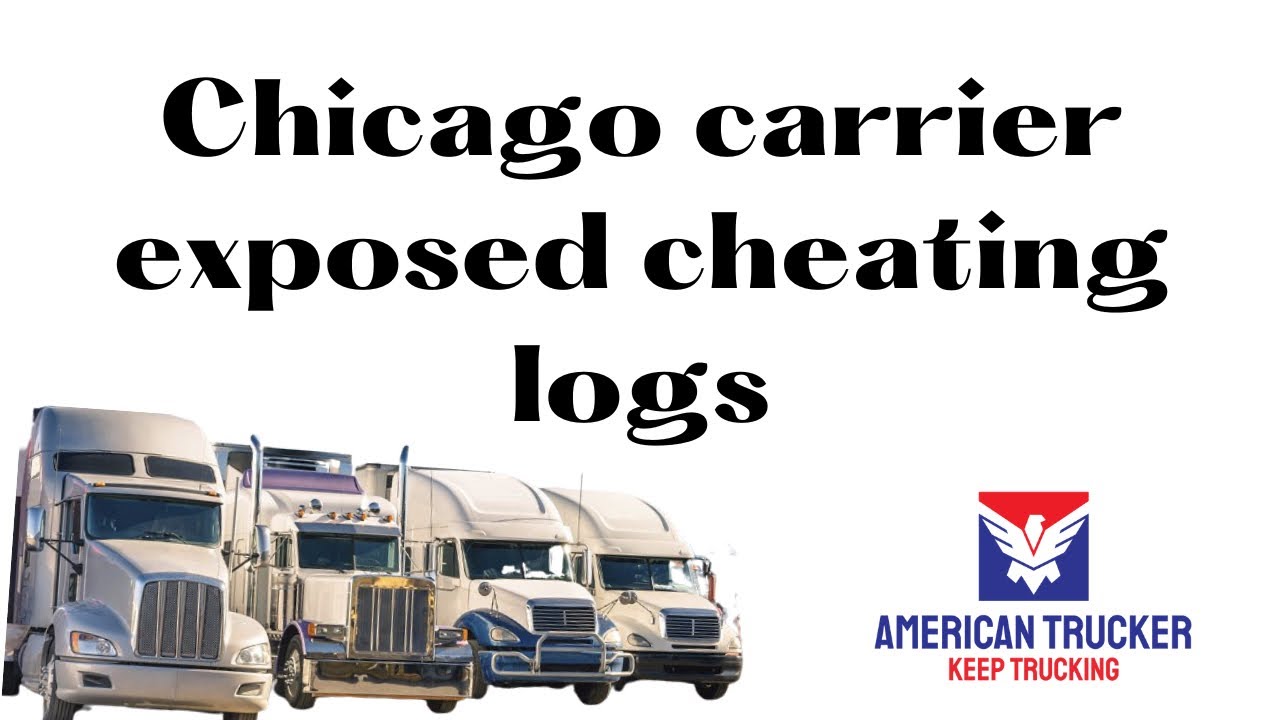 EXPOSED Chicago Trucking Company Cheating ELD (Electronic Logs) #trucking