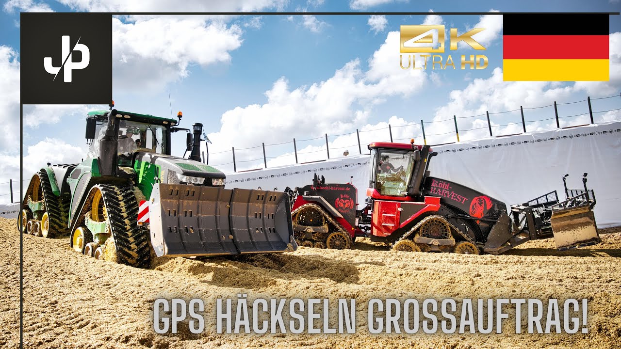 Ernte XXL! Raupen auf dem Silo und zwei John Deere 9900i im Feld! || JP Agrar