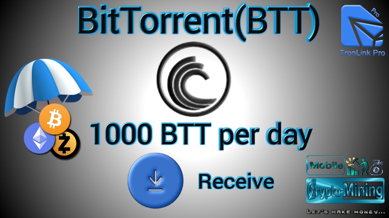 BTT Airdrop 1000 per day I Crypto Airdrop I Free Airdrop I #MobileCryptoMining I #MobiCryptoMining