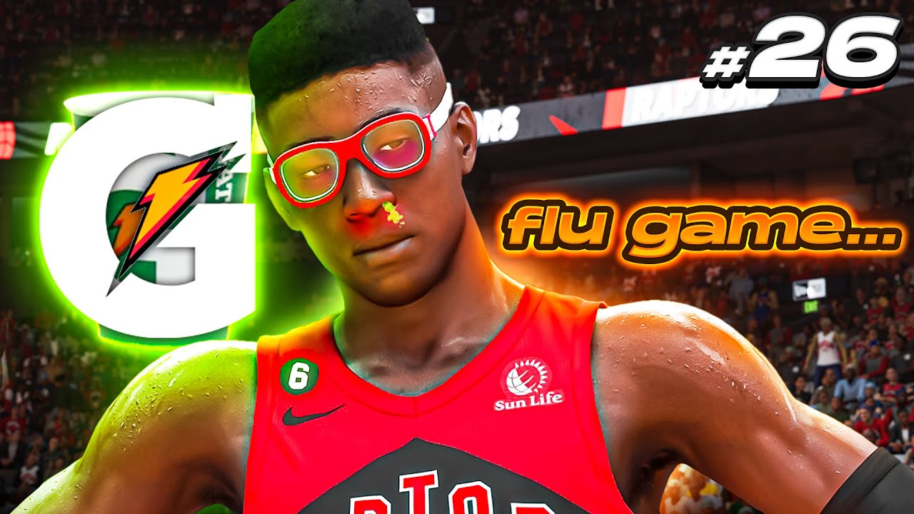 The Legendary Flu Game.... NBA 2K23 MyCareer #26