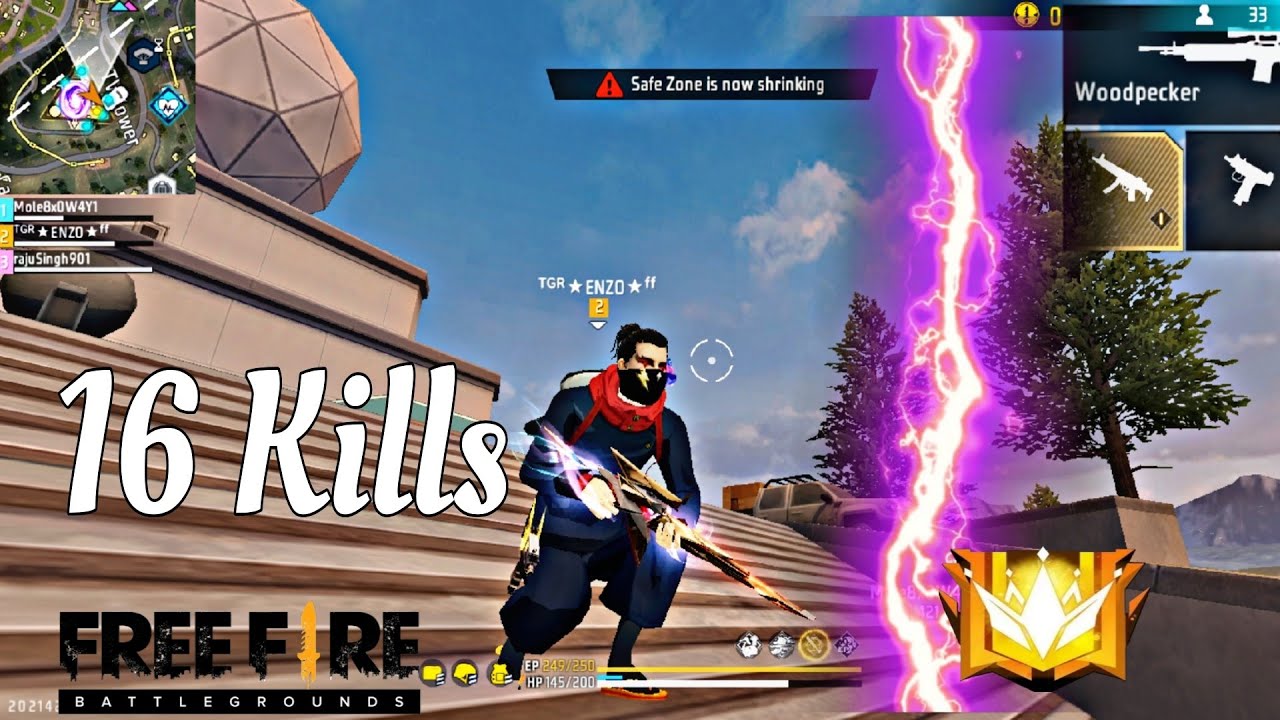 16 Kills 💪 M4A1 + M10 99% Headshot Rate ⚡ Full Rank Match Gameplay 