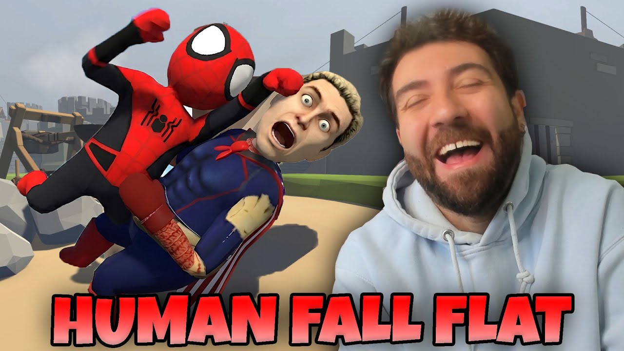 GÜLMEKTEN BİRBİRİMİZE GİRDİK | HUMAN FALL FLAT